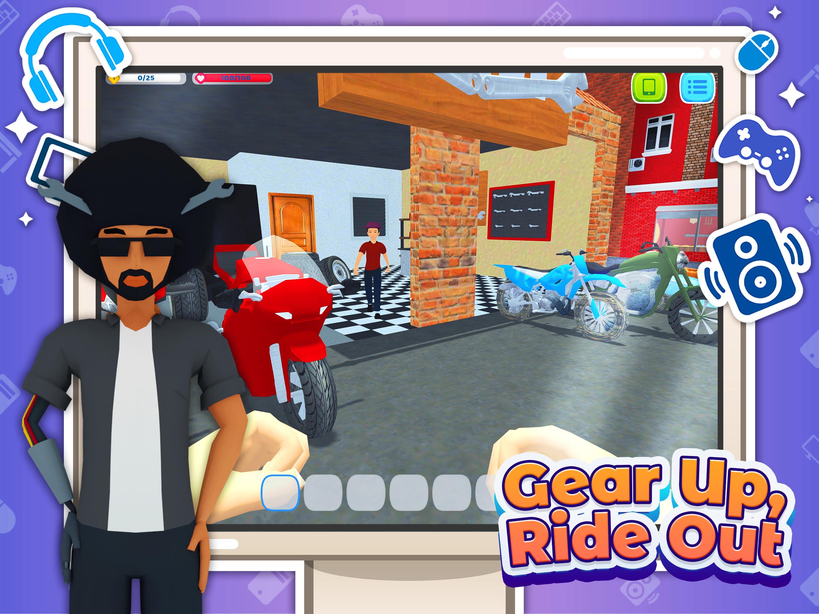 Screenshot of Gaming Cafe Life