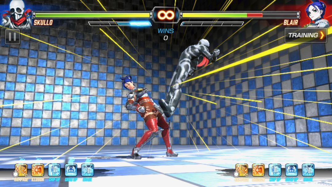 Screenshot of FIGHTING EX LAYER -α