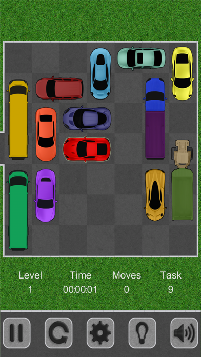 Unblock it! Red car. (ad-free) Game Screenshot