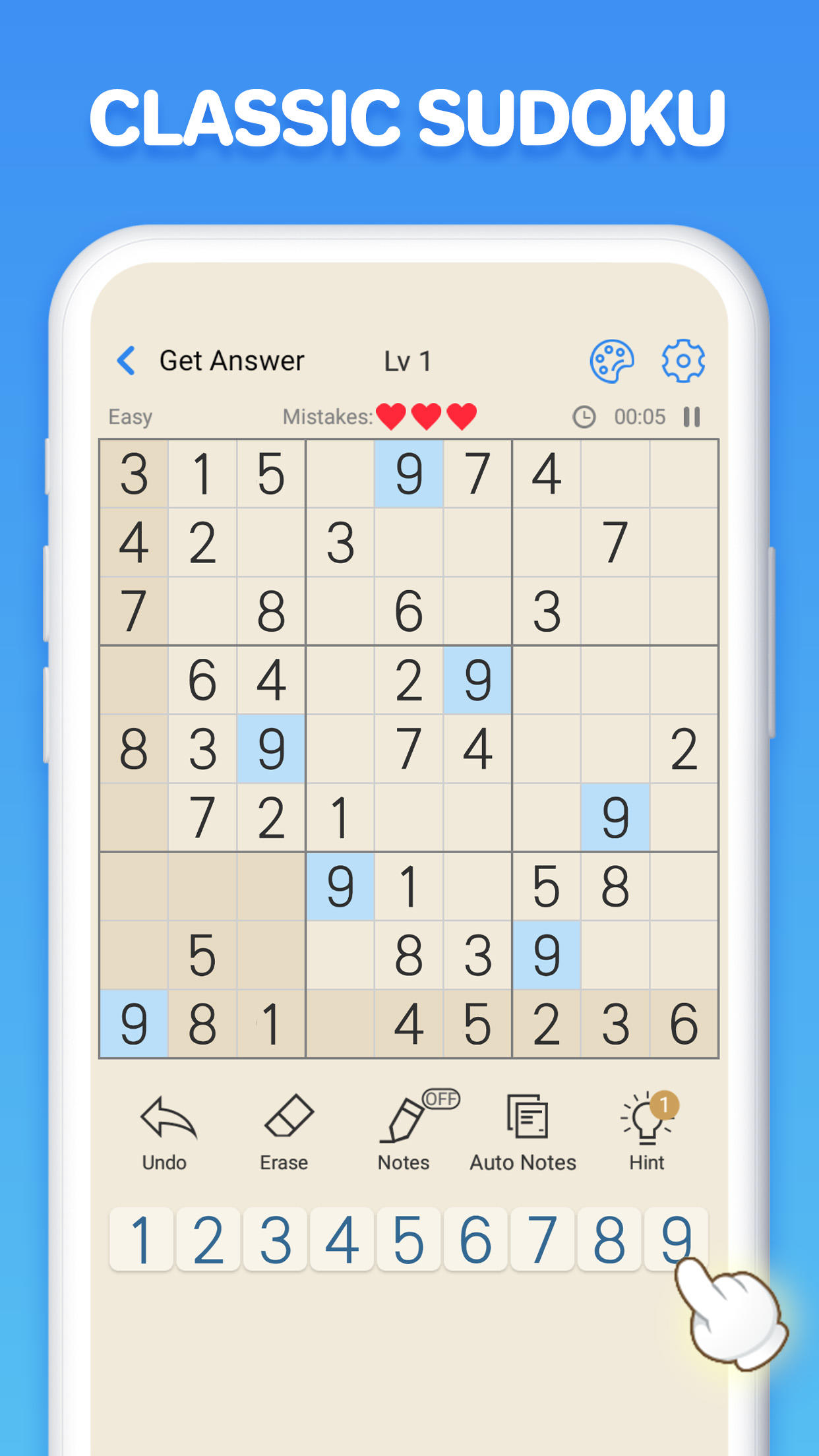 Sudoku Jogos de quebra cabeça matemático versão móvel andróide iOS apk  baixar gratuitamente-TapTap