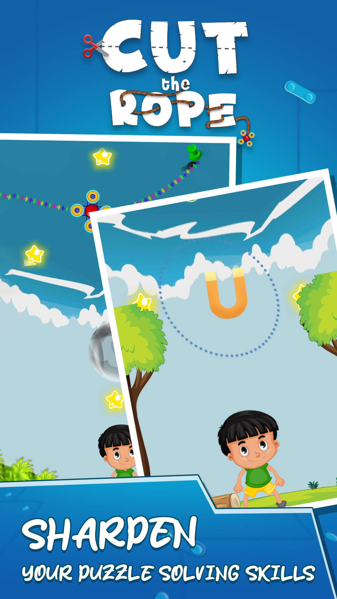 Captura de Tela do Jogo Cut The Rope - Puzzle Game