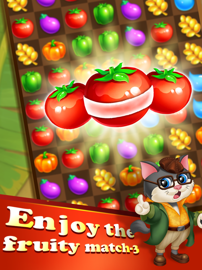Farm Village Happy Township Game Screenshot