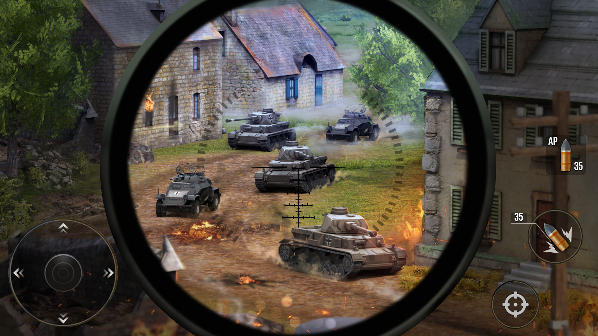 월드 오브 아틸러리: 전쟁 슈팅 시뮬레이션 게임 스크린 샷