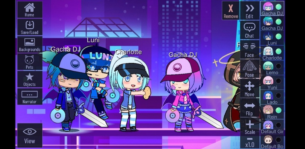 Gacha Mod Plus Game Screenshot
