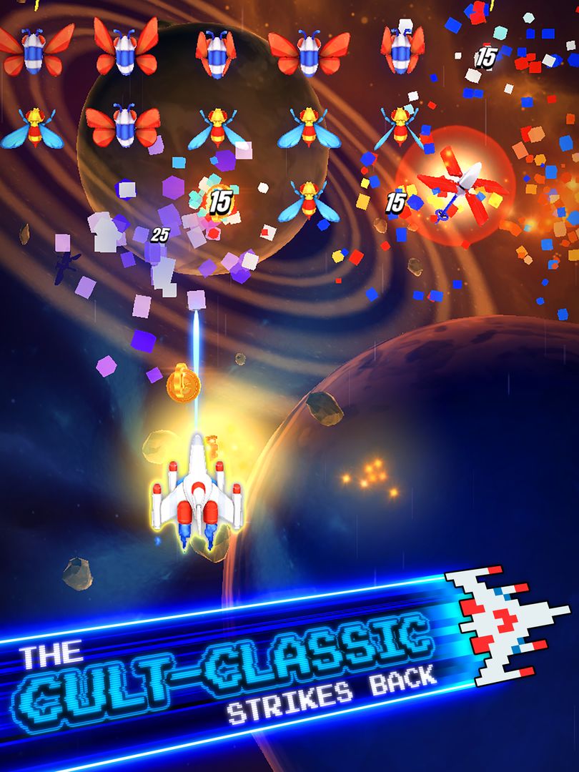 Screenshot of Galaga Wars