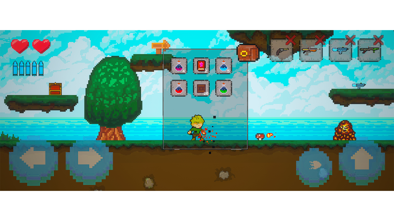 Pixel Run Game Screenshot