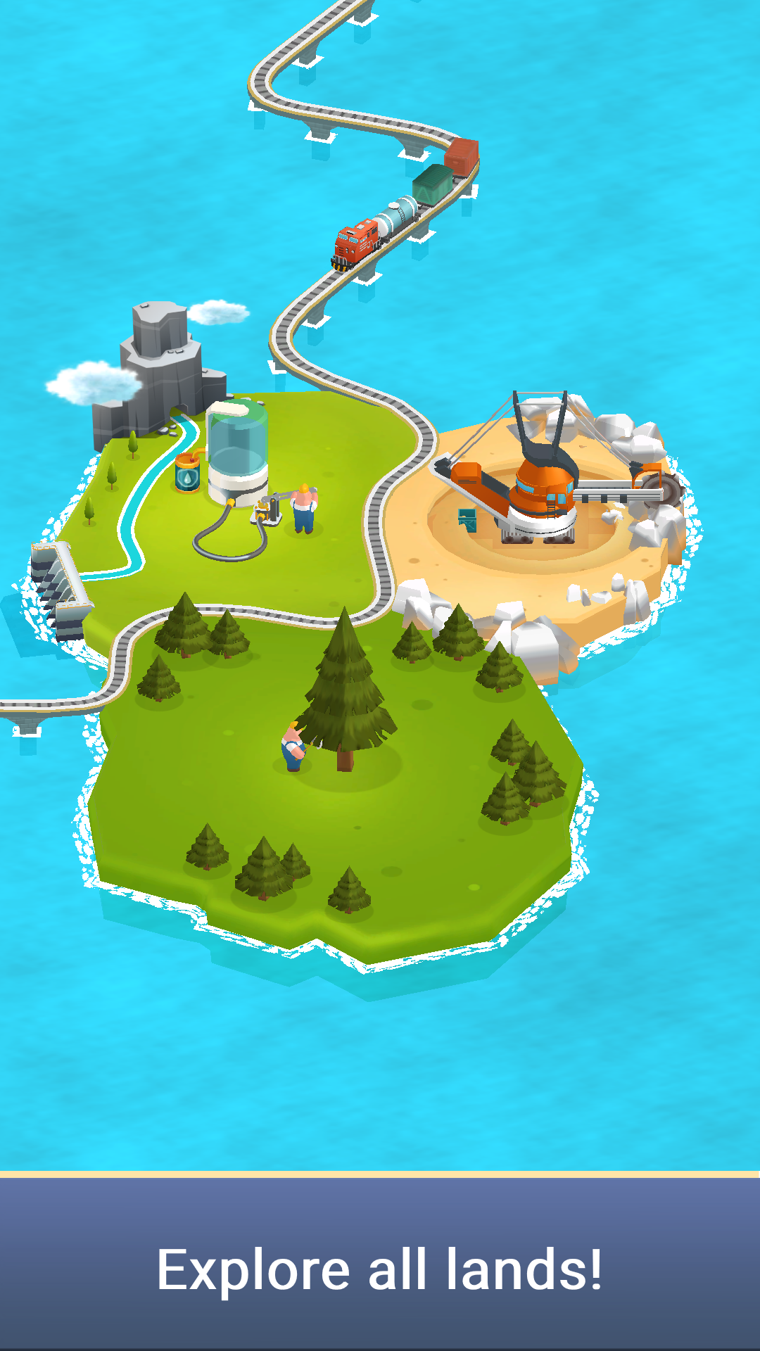Screenshot of Giant Corp. IDLE tycoon