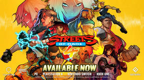 Screenshot of the video of Streets of Rage 4