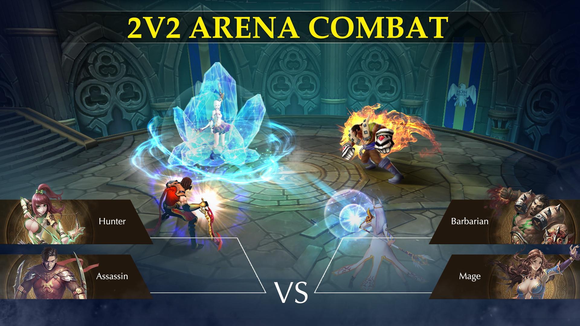 영광의 전사 - 3D ARPG 게임 스크린샷