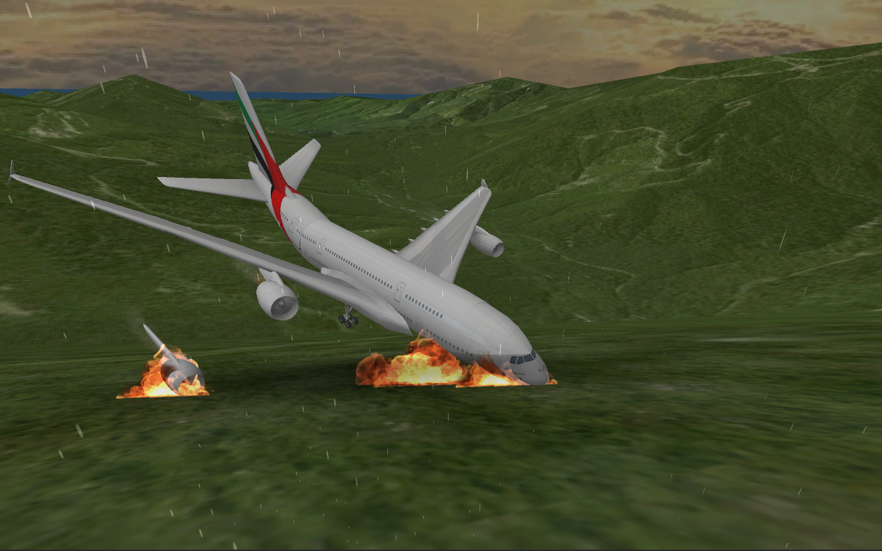 Airplane Flight Simulator 2017 Game Screenshot