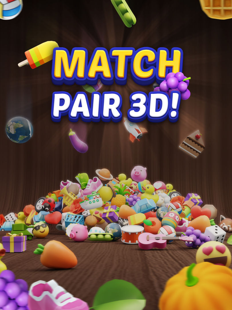 Screenshot of Match Pair 3D - Matching Game