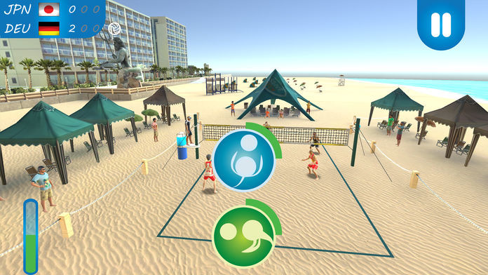 Beach Volleyball 2016 게임 스크린 샷