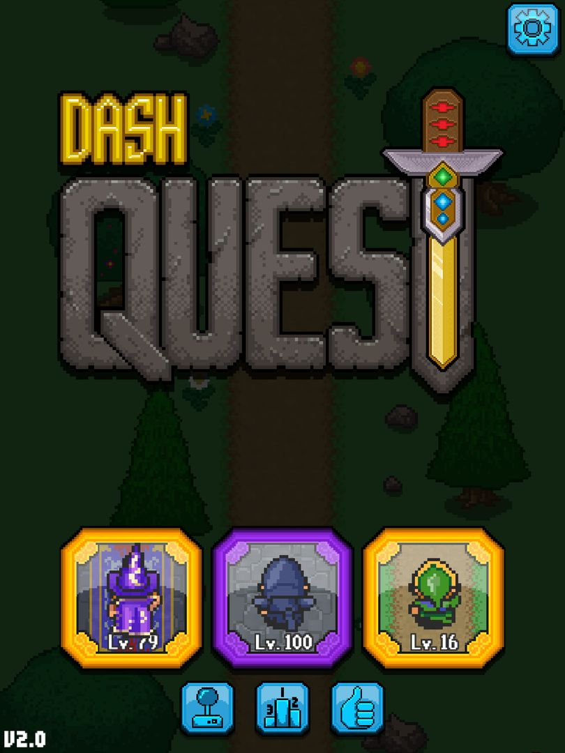 Dash Quest 게임 스크린 샷
