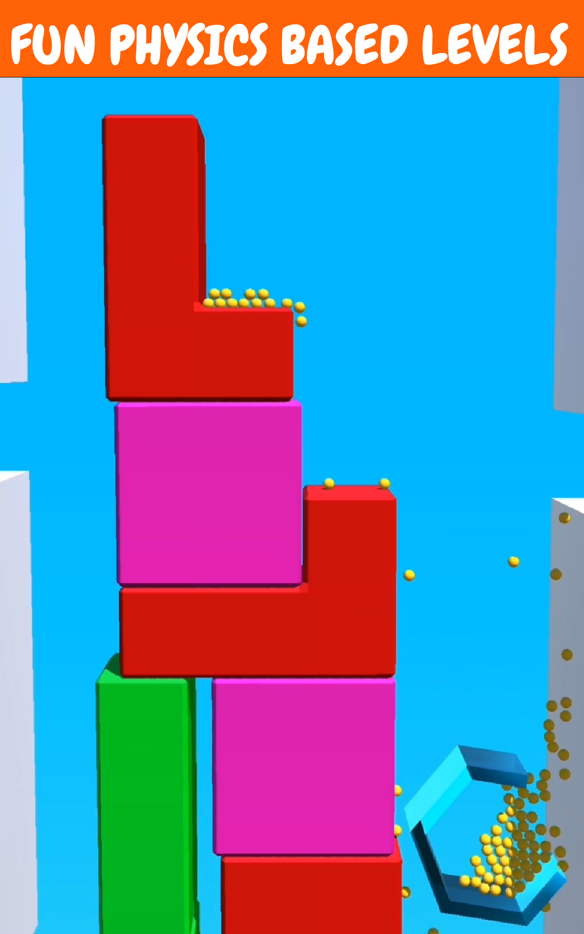 Screenshot of Drop Blocks 3D