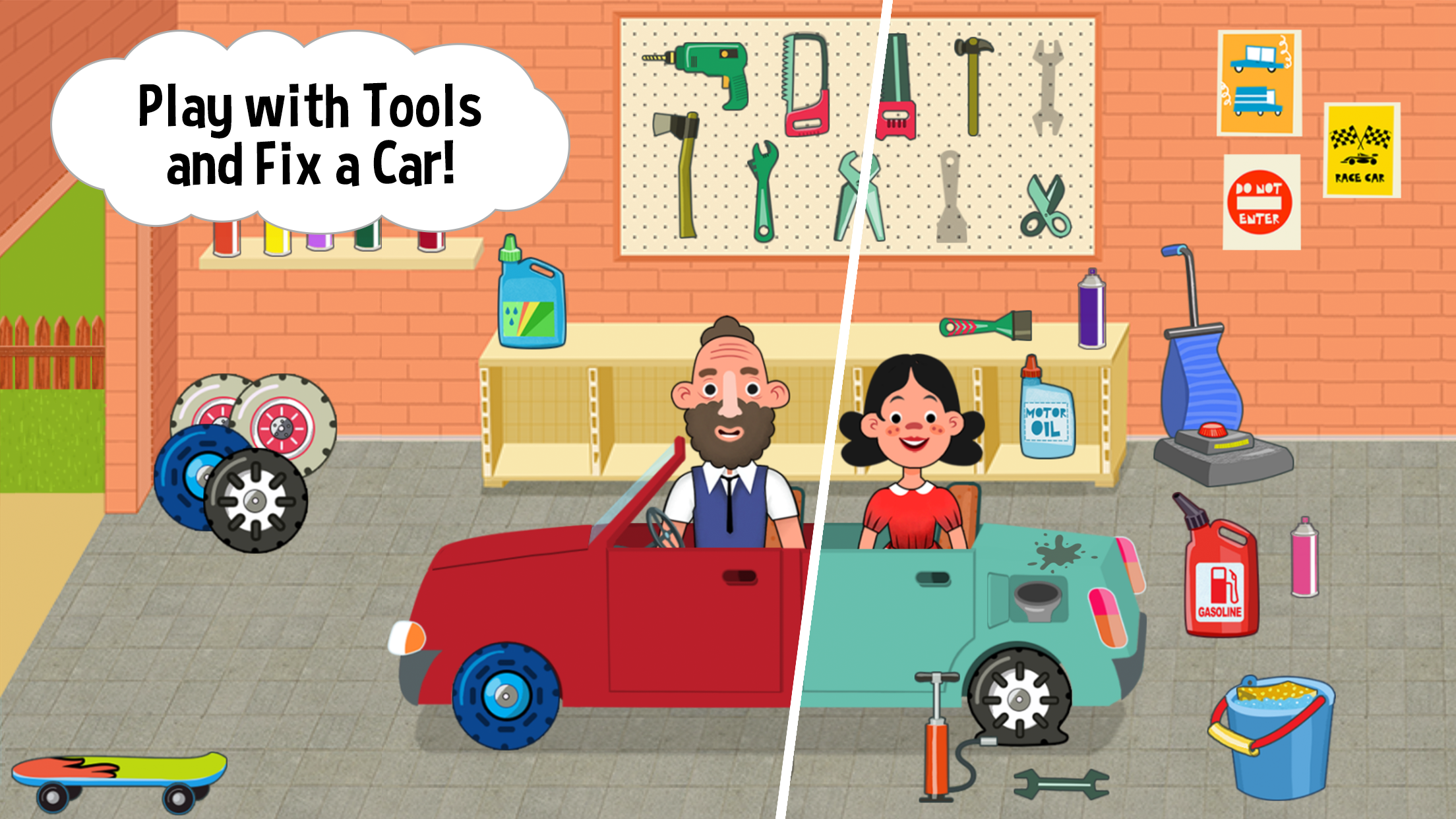 Pepi House: Happy Family Game Screenshot