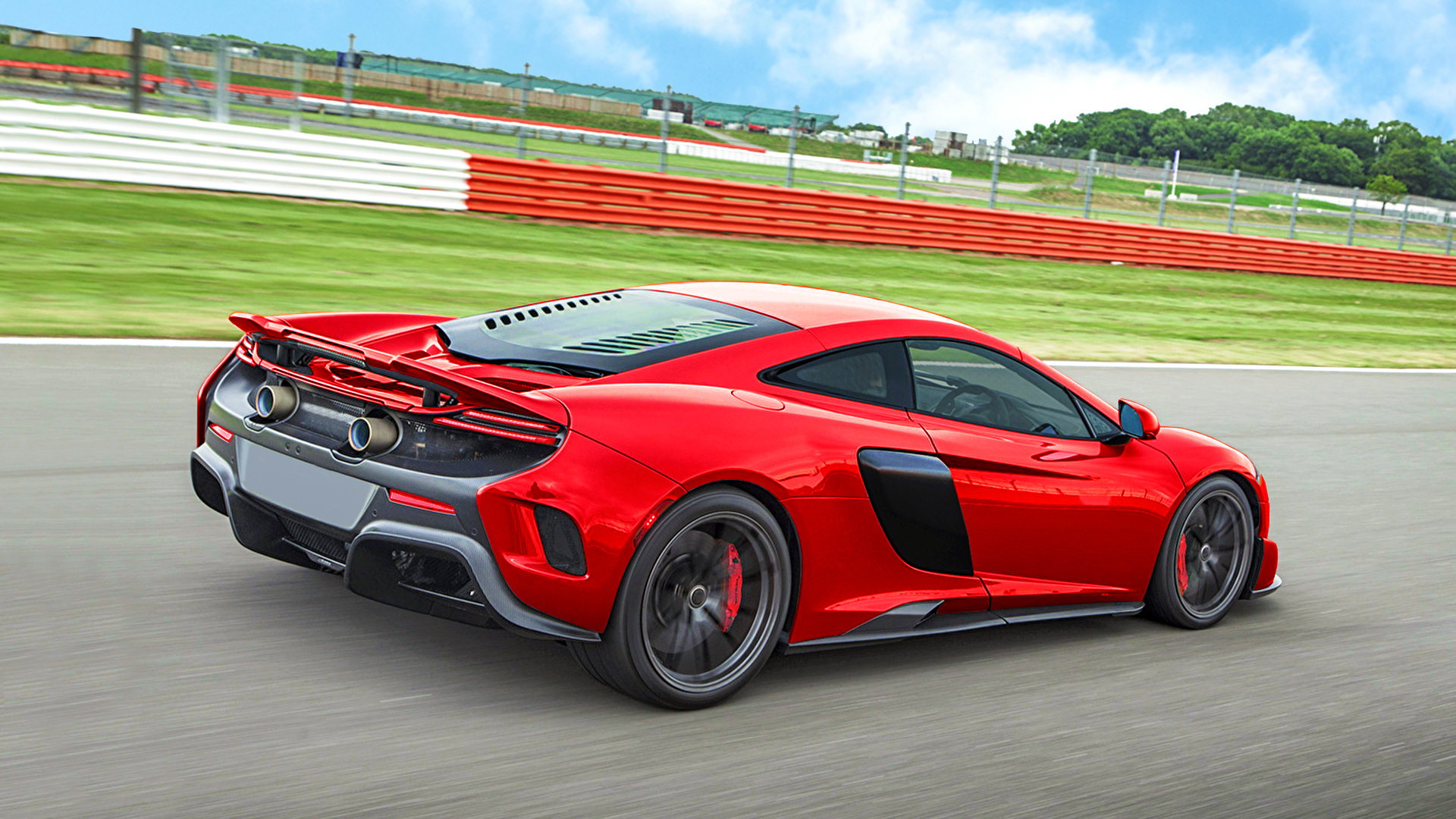 Screenshot of 3d racing games car