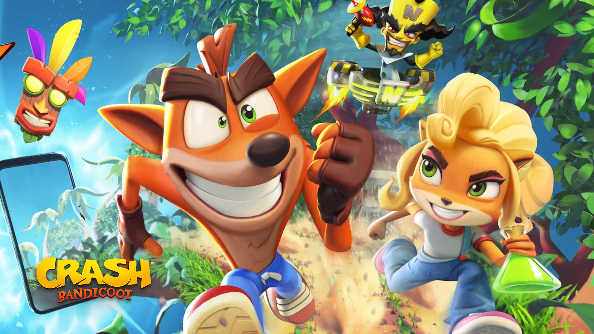 Banner of Crash Bandicoot: On the Run! 