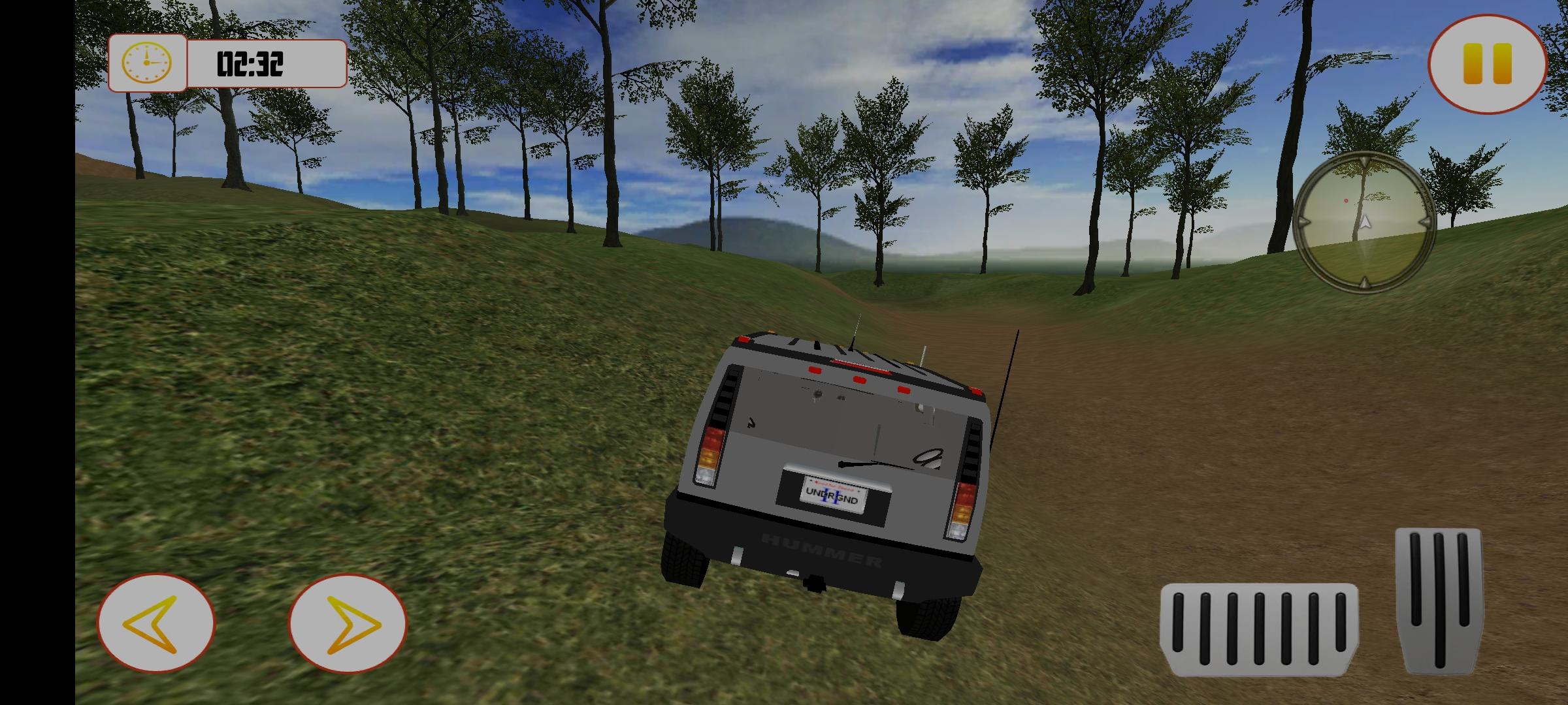 Jeep off road simulator 3D Game Screenshot