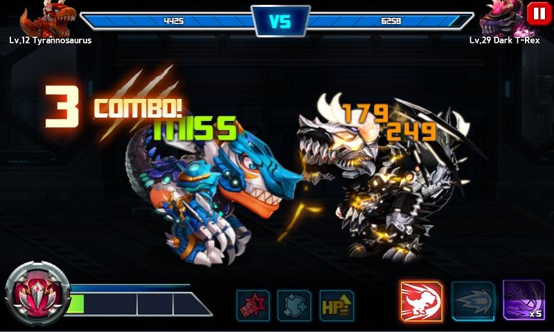 Screenshot of Dino Battle - A new challenger