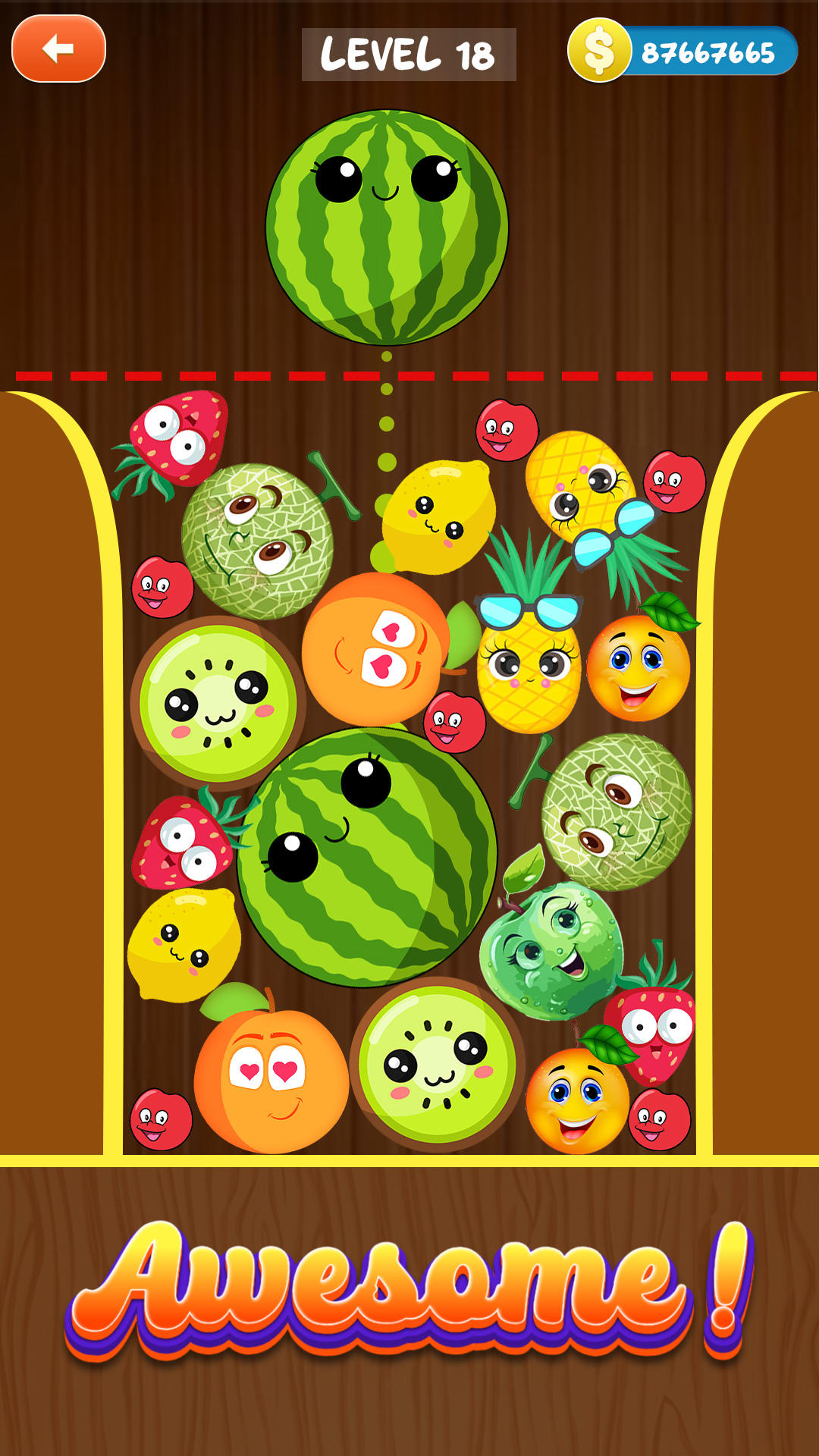 Melon Fruit Merge Game android iOS-TapTap