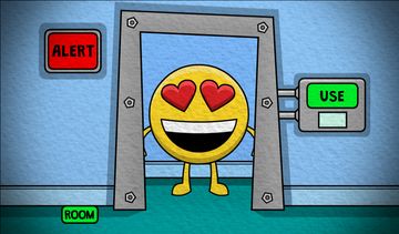 Emoji Five Nights Survival Game Screenshot