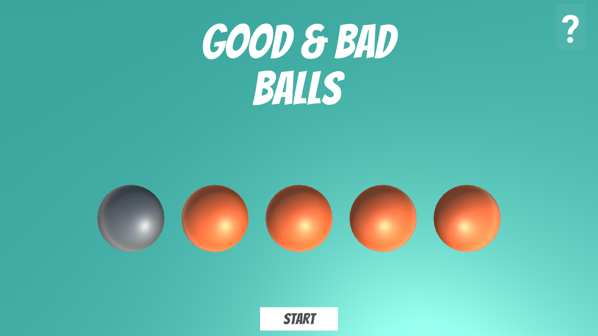 Cuplikan Layar Game Good & Bad Balls