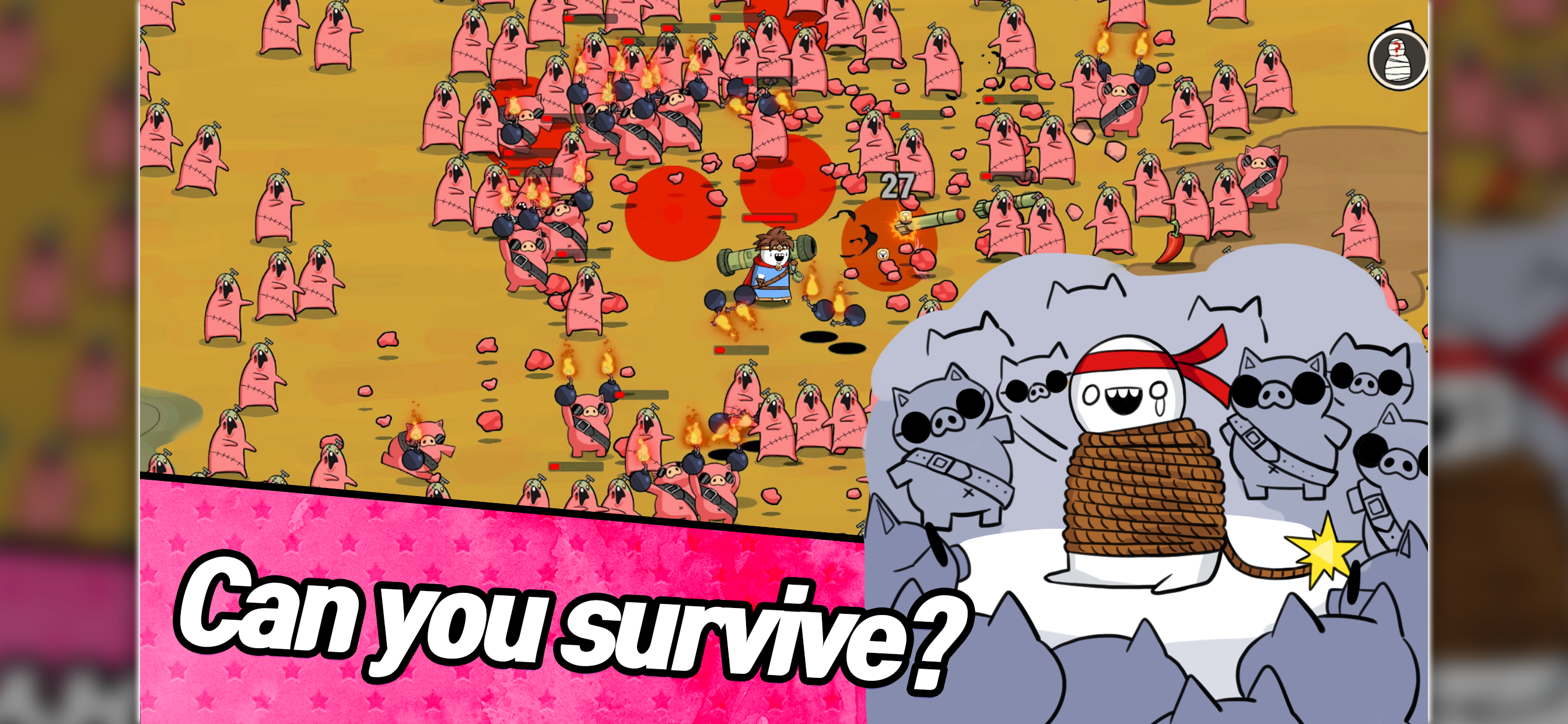 Screenshot of Dude survival