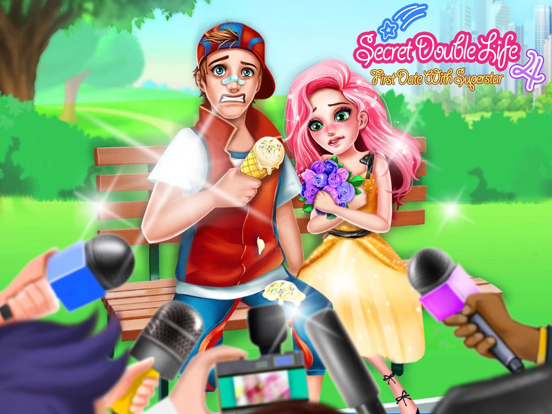 Screenshot of Secret Double Life 4: Date With The Superstar