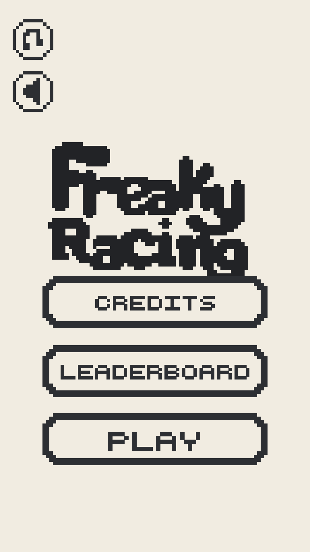 Cuplikan Layar Game Freaky Racing