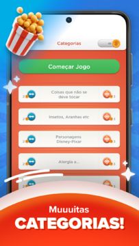 Captura de Tela do Jogo Stop - Famoso Jogo de Palavras