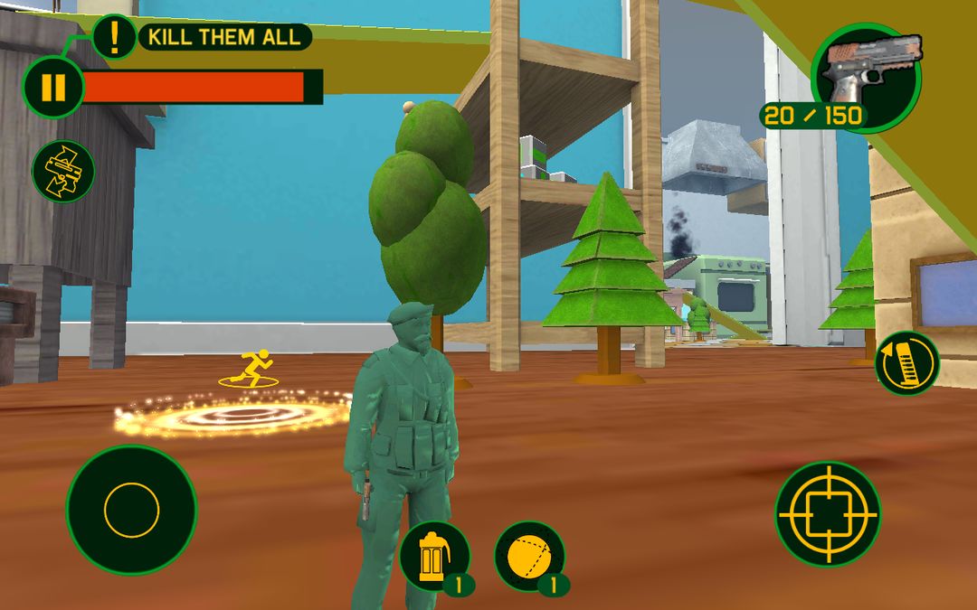 Green Army Soldier 게임 스크린 샷