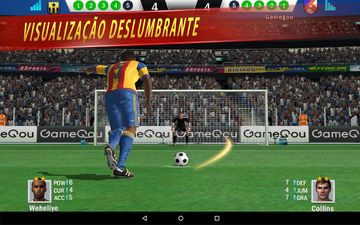 Captura de Tela do Jogo Soccer Shootout