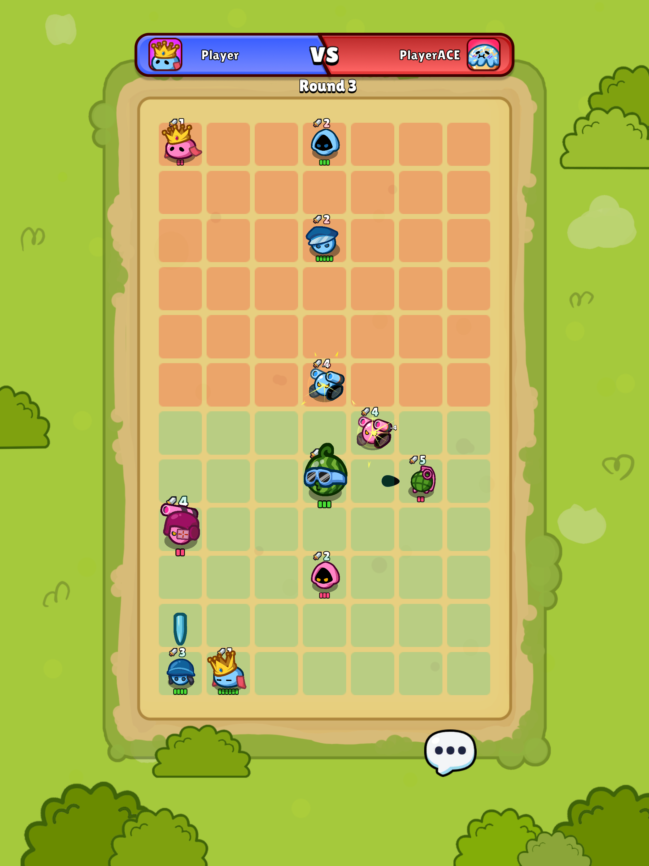 Captura de Tela do Jogo Grid Kings: Move or Die