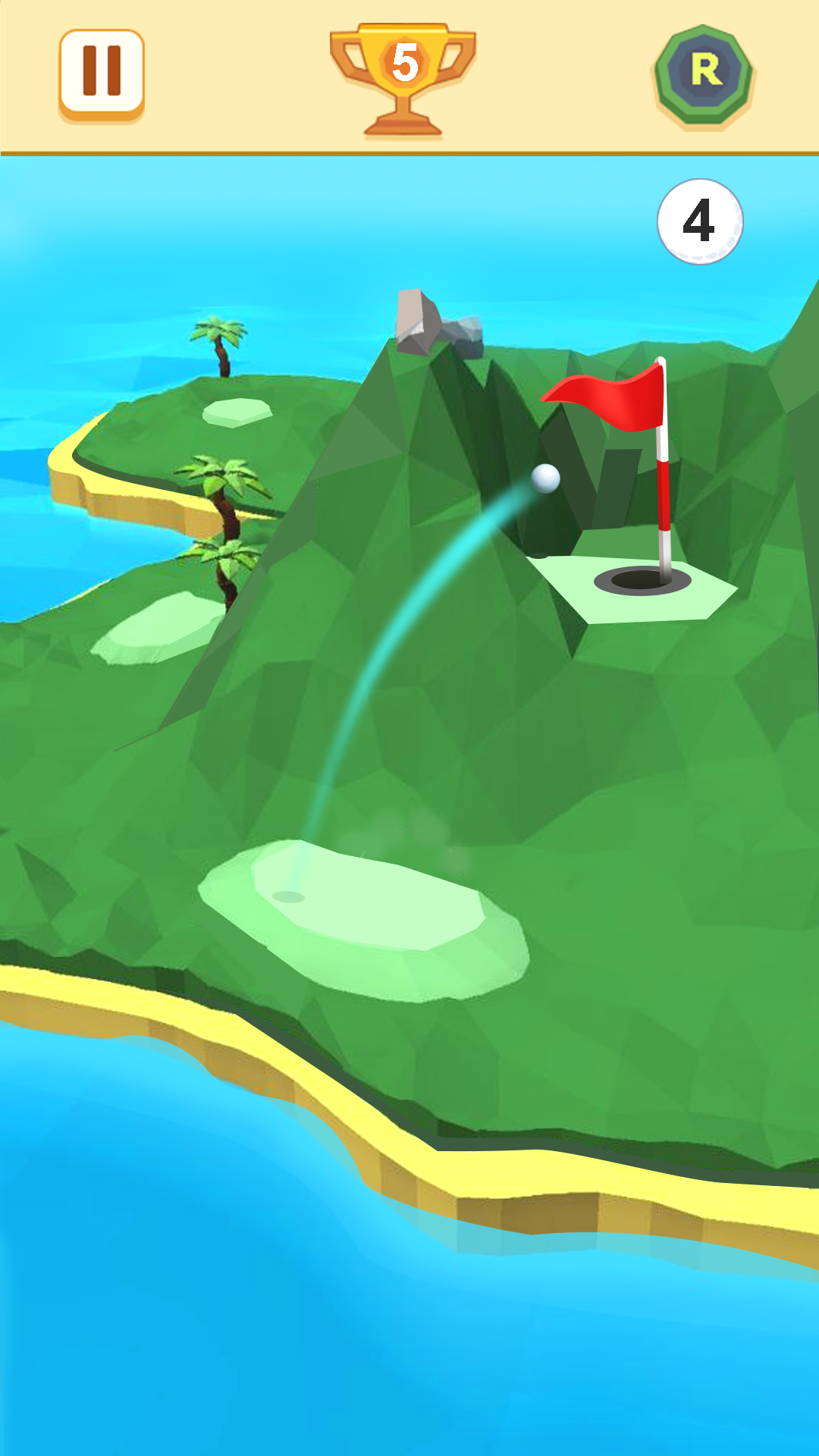 Golf Islands Game Screenshot
