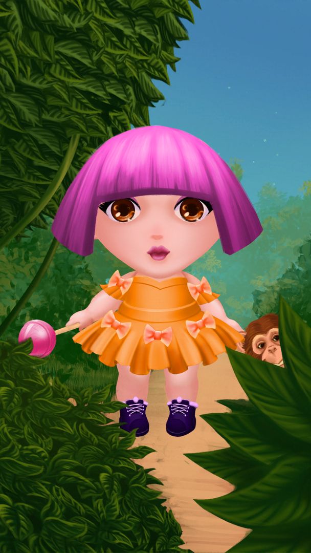 카와이 인형 - 소녀 용 드레스 게임 게임 스크린 샷