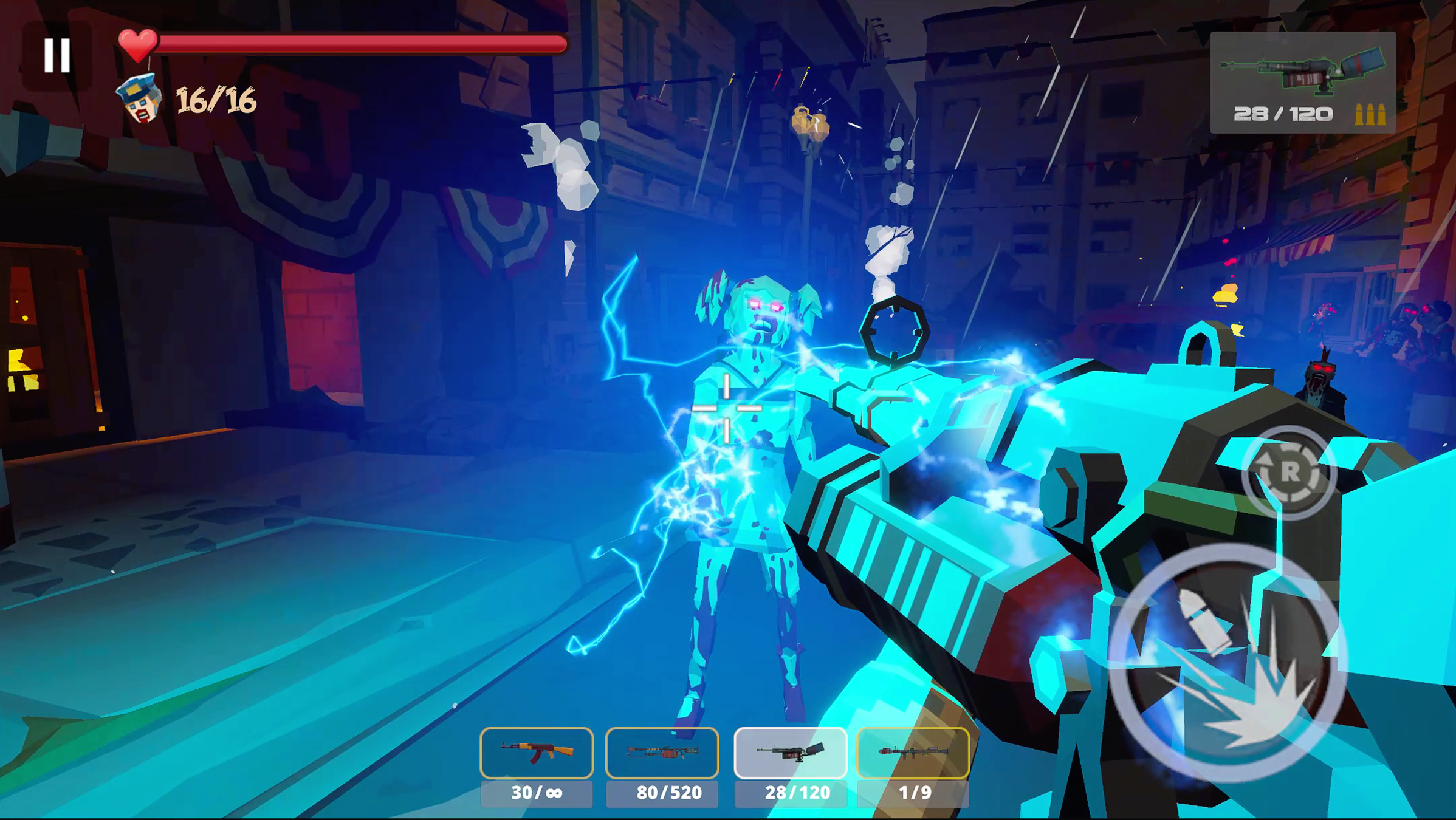 Screenshot of Zombie Poly