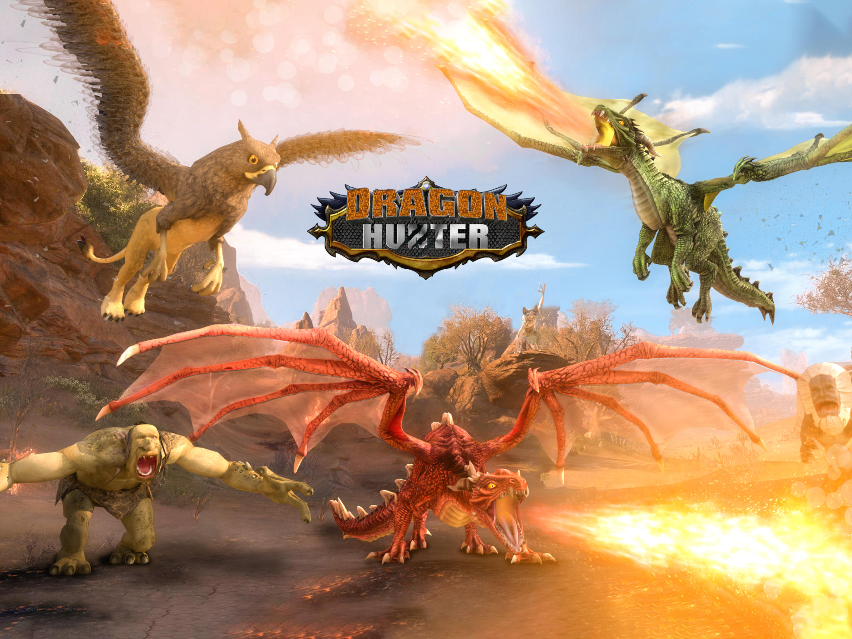Dragon Hunter - Monster World Game Screenshot