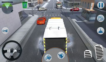 Cuplikan Layar Game Road Garbage Dump Truck Driver
