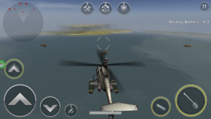 Screenshot of GUNSHIP BATTLE : Helicopter 3D