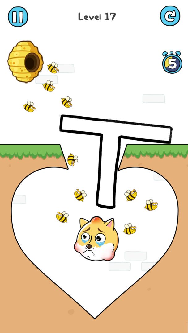 Doge Rescue: Draw To Save screenshot game