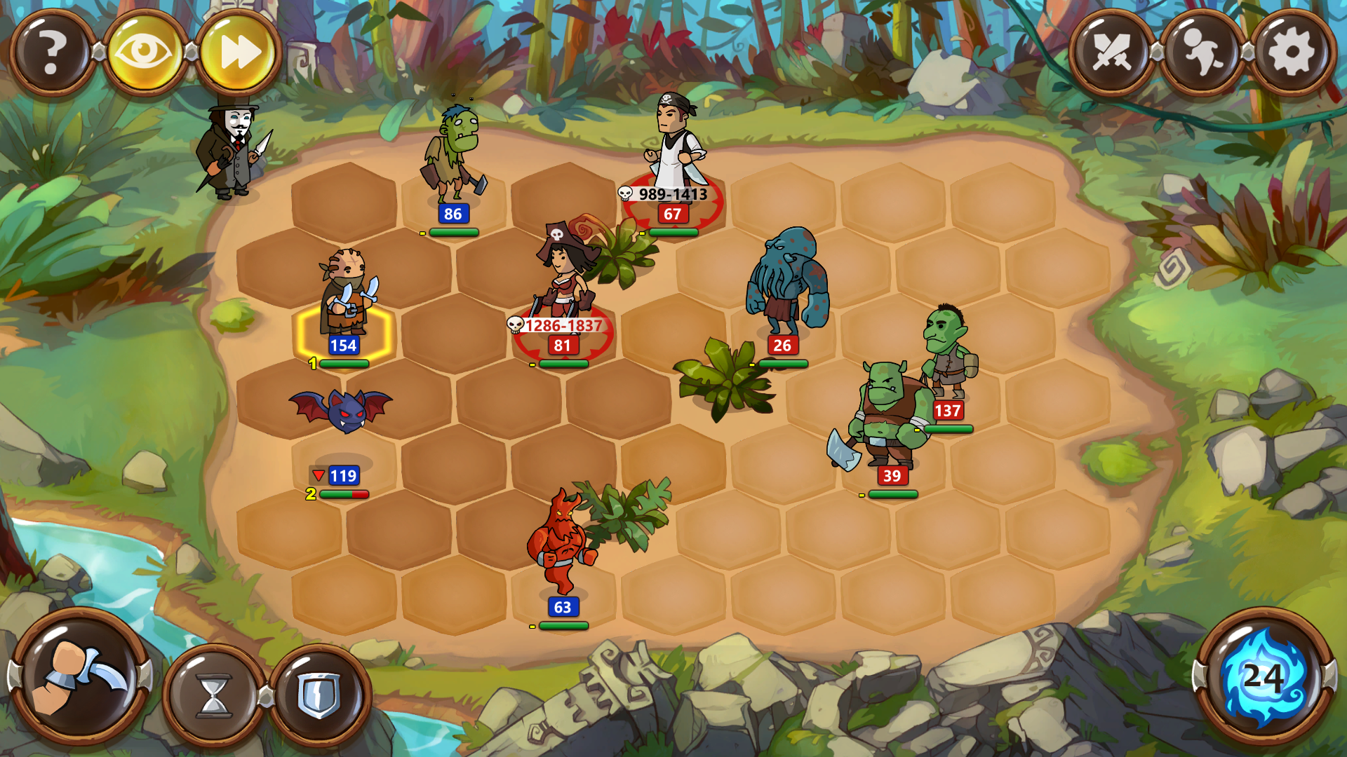 Braveland Heroes Game Screenshot