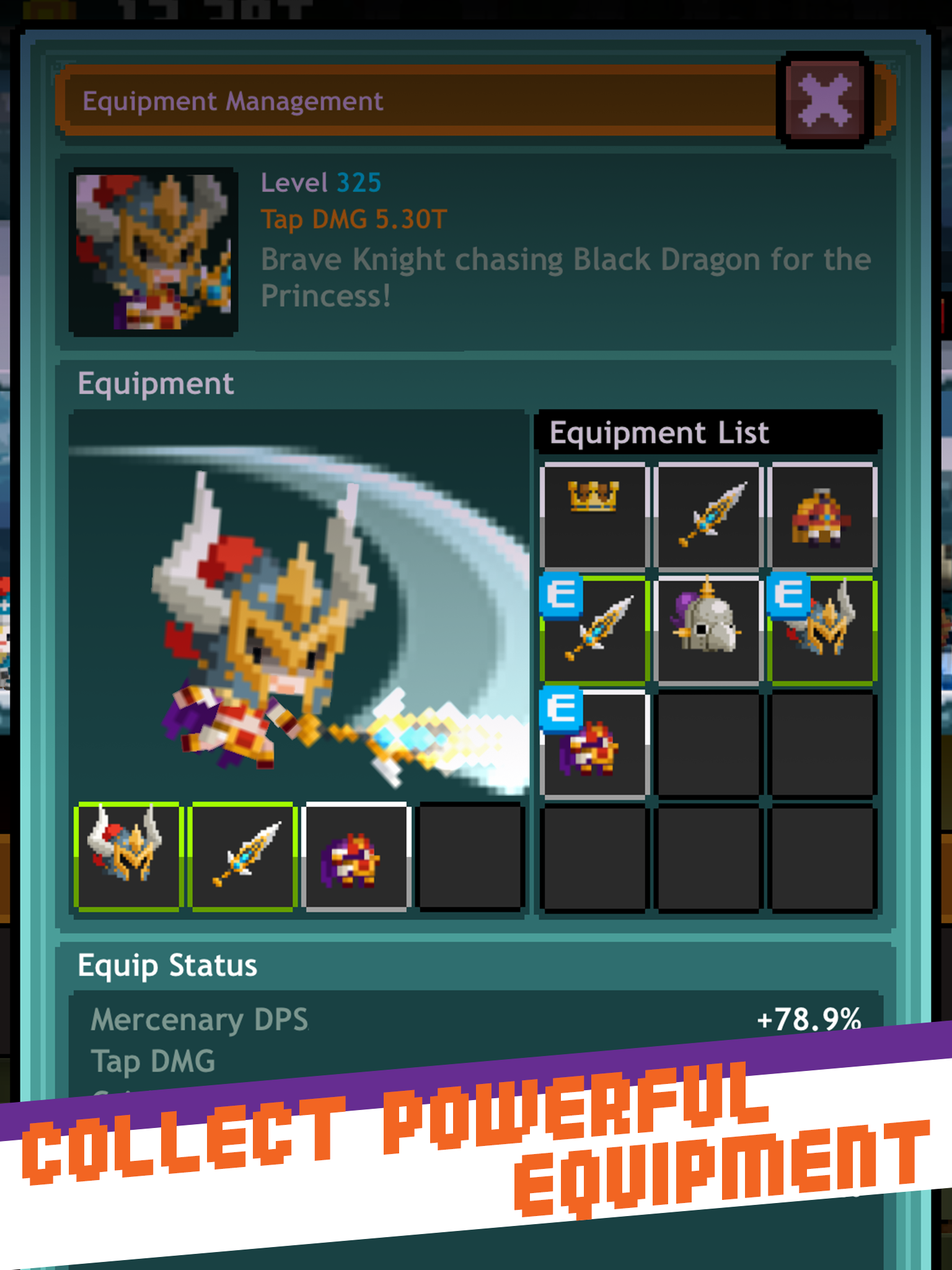 Скриншот игры Tap! Tap! Faraway Kingdom