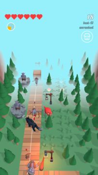 Cuplikan Layar Game Little Red Riding Rogue