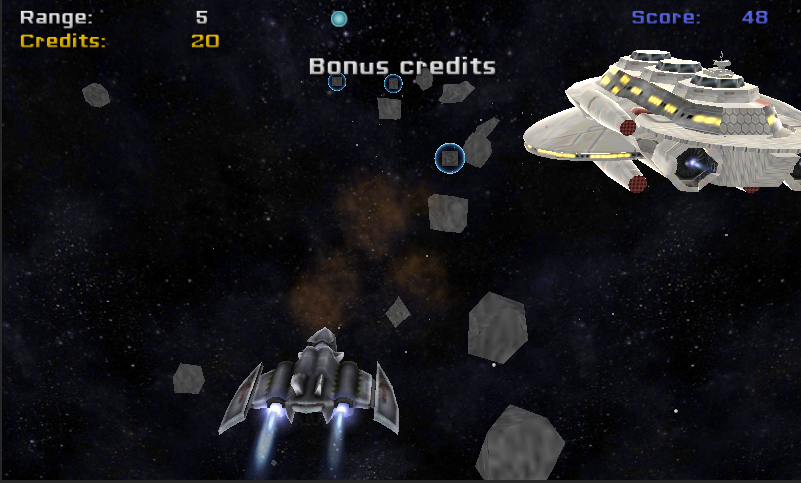 Screenshot 1 of Weltraumjet 1.02