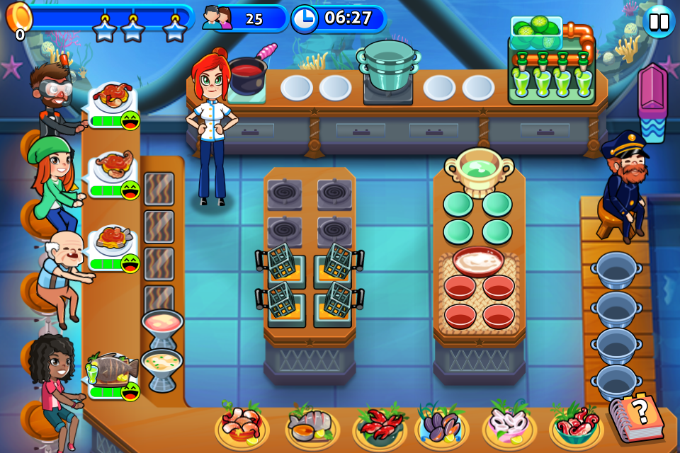 Chef Rescue: Restaurant Tycoon Game Screenshot