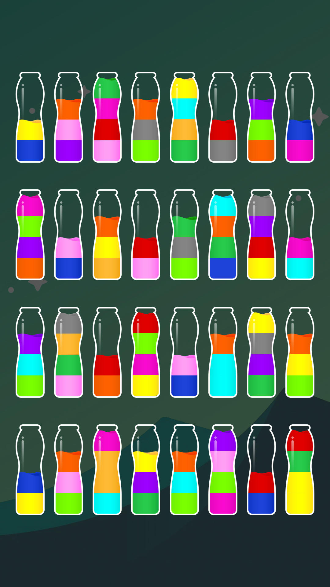 Скриншот игры Water Sort Color
