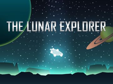 Cuplikan Layar Game The Lunar Explorer