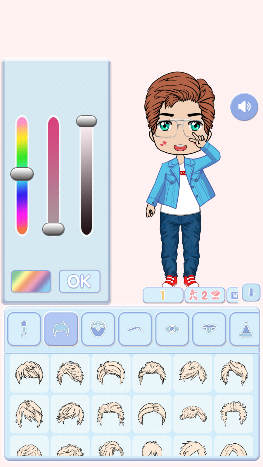 Chibi Boy: Doll Maker Games Game Screenshot