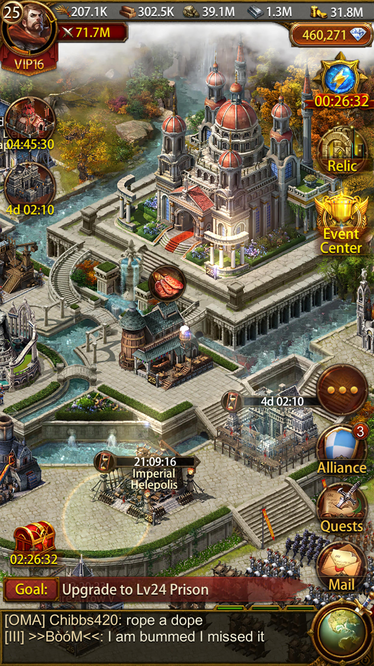 Evony: The King's Return Game Screenshot