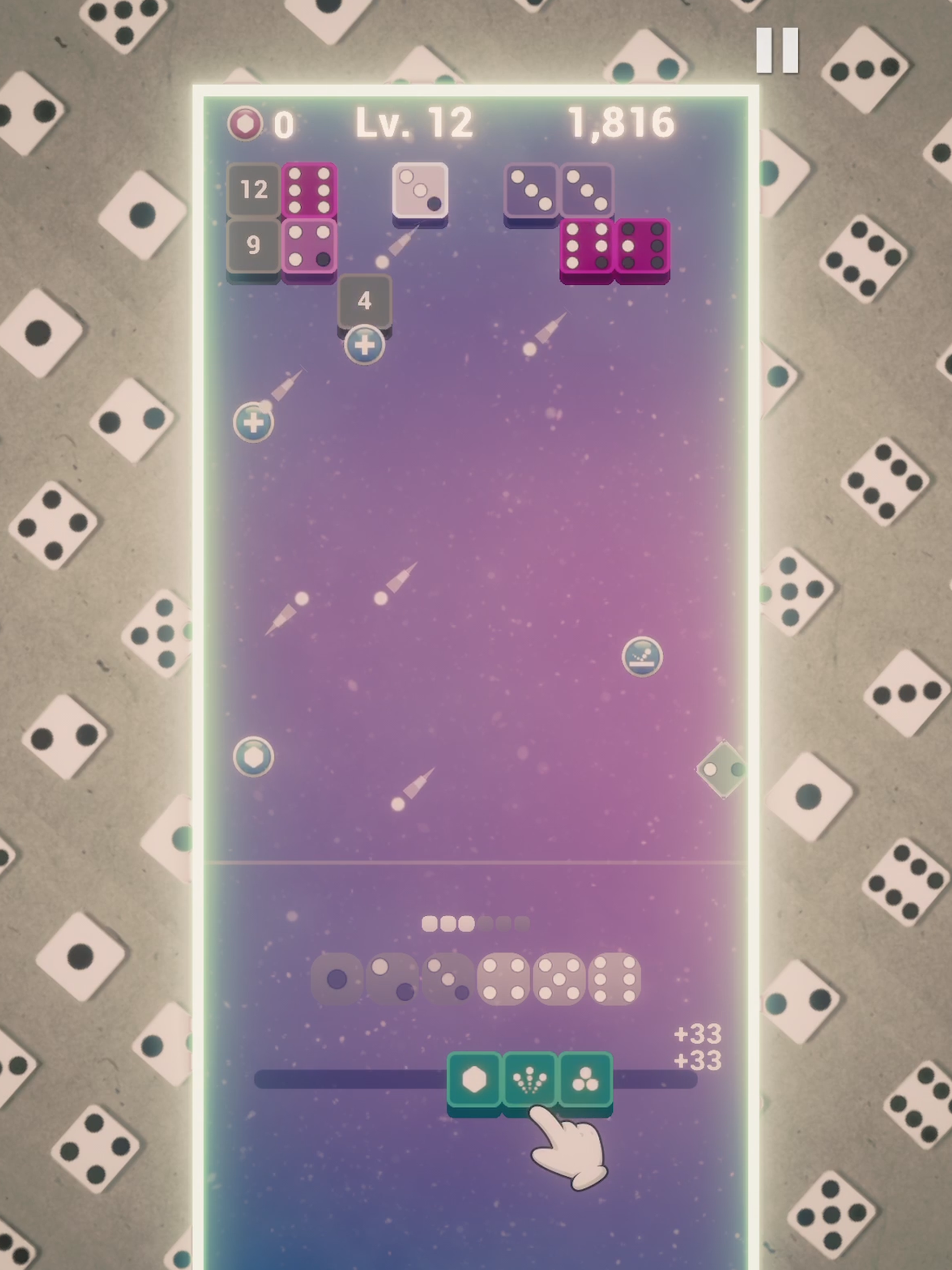 DBB  - Dice Brick Breaker Game Screenshot